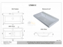 Тумба Леон 80 подвесная 2 ящика раковина Слим 80 форест