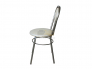 Стул №1 ДХ-7 с мягкой спинкой обивка жемчуг
