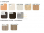 Стол с эффектом парения Лофт П-образные опоры серые ЛО.Кпп_8 800х1400 мм