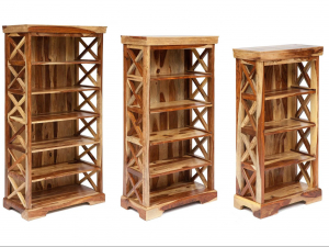 Шкафы для книг набор 3 шт. Бомбей 0761A