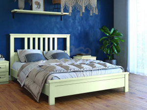 Кровать Лаура 900 Фисташковый