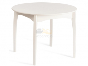 Стол DIAMANTE круглый Ivory white