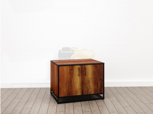 Тумба под принтер закрытая (М-19) Лофт Дуб кельтский