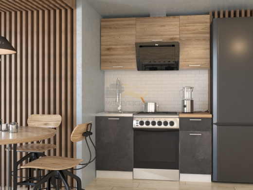 Кухонный гарнитур 4 Лофт 1500 мм