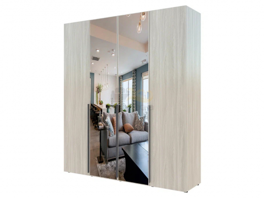 Шкаф Гранд ГШК/1-21-20-2222 (двери тип 2) с двумя зеркалами